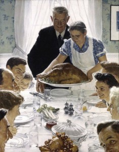 Freedom from Want by Norman Rockwell